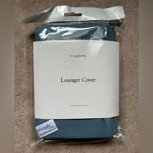NWT - Snuggle Me Organic Infant Lounger Cover in Ocean